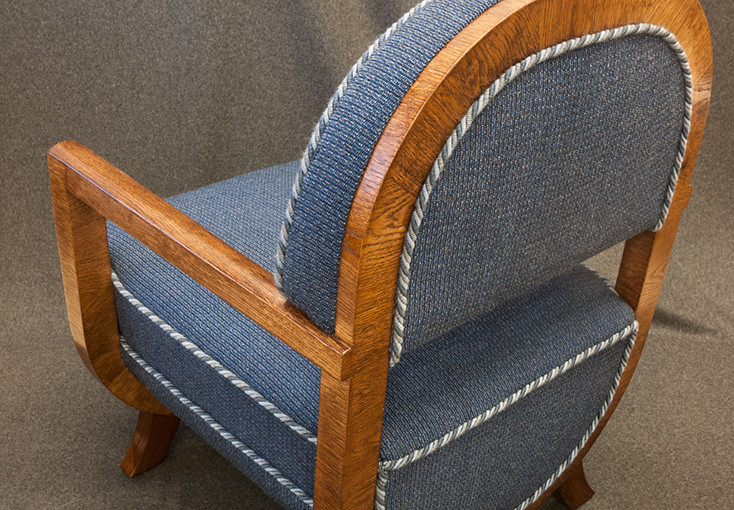 Art Deco stiilis tugitool